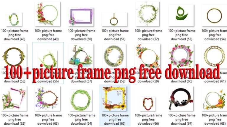 100+picture frame png free download